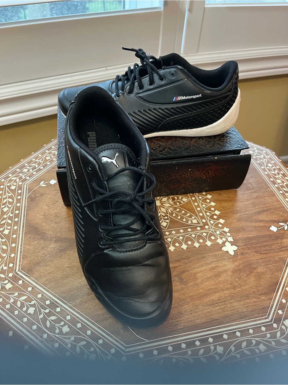 Puma BMW Motorsport Sneakers Black Size 7 Youth